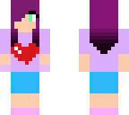 purple girl