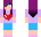 purple girl