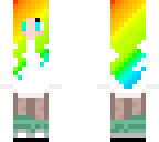 rainbow style girl xd