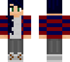striped sweater girl