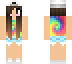 tie dye girl