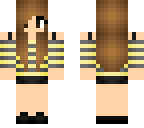 yellow stripes girl edit 2