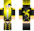 yelloworgold dragon girl