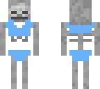 bikini skeleton