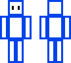 blauw poppetje