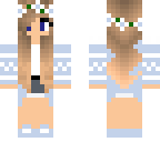 blue cute girl 2