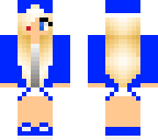blue girl