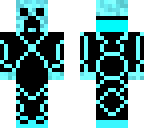 blue x creeper