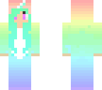 cute rainbow onesie unicorn girl