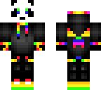 cute rainbow panda
