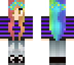 edited rainbow girl