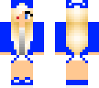 finished blue girl