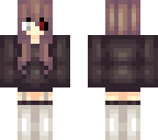 ghoul girl edit skin