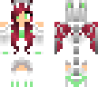 green and red dragon