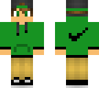 green nike boy skin