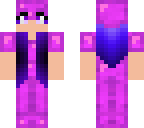 purple armor girl