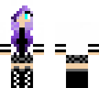 purple hoodie girl