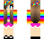 rainbow girl