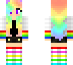 rainbow girl