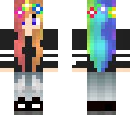 rainbow hair