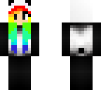 rainbow panda girl