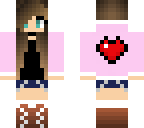 simple heart skin