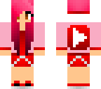 youtuber in pink