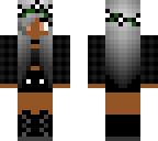 black skinned goth