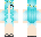 blue girl