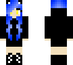 blue hair girl