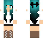 blue hair girl