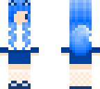 blue kitty chibi