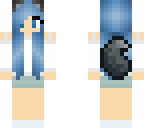 blue wolf girl