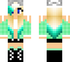 cute mint girl