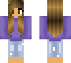 cute purple oversized