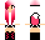 cute wolf girl pink