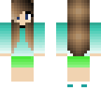 cyan girl