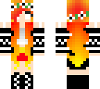 fire herobrine girl