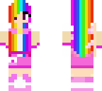 glitter rainbow