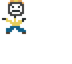 happy jumpy man