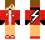 lightning boy red