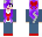 meif'wa girl with purple hair