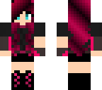 neon pink girl