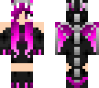 pink ender dragon girl
