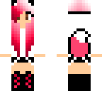 pink wolf girl