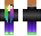 rainbow dj girl