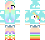 rainbow girl