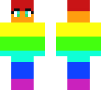rainbow girl