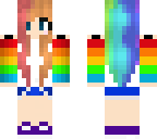 rainbow girl