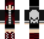 scene red and black hair